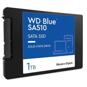 Western Digital 1TB WD Blue SA510 SATA Internal Solid State Drive SSD - SATA III 6 Gb/s, 2.5�h/7mm, Up to 560 MB/s - WDS100T3B0A