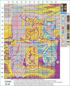 OWN4BNXXeb`hJLbg}ĈA11ctL܂̓gSҌ̊ȒPȎhJZbg36x46cmCrossStitch