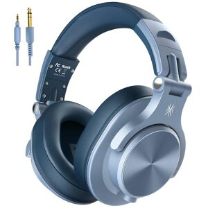 OneOdioA71モニターヘッドホン有線密閉型オーバーイヤーヘッドホンリケーブル対応3.5/6.35mmジャックヘッドフォン低音DTMレコーディングミックスマスタリングDJ宅録