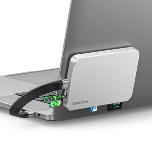 ORICOBookDrive512GBMagsafe�Ή��O�t��SSDSD/TF�J�[�h���[�_�[PD100W�[�d�m�[�gPC�EUSB-C�X�}�[�g�t�H���EType-C�I�[�f�B�I�C���^�[�t�F�C�X�E�^�u���b�g�Ή��|�[�^�u��SSDUSB3.2