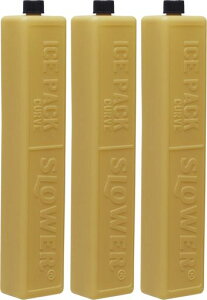 �X���E���[(SLOWER) �ۗ�� �ٓ� �~�j �c�� 20cm ���ԗp 3�{�Z�b�g CMC ������ ��p ICE PACK Curve SLW335