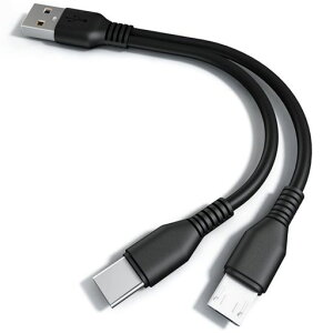 YFFSFDCUSB2.0��҃P�[�u��USB2.0A�I�XtoUSB�^�C�vC�I�X&�}�C�N��USB�I�XY��2����P�[�u��USB&�^�C�vC�����P�[�u�������[�d���@�\2in1USB�^�C�vCY�X�v���b�^�P�[MicroUSB