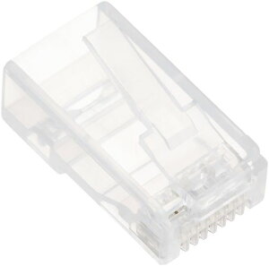 �G���R�� RJ45�R�l�N�^ Cat6�Ή� �P������������ �ߐ܂�h�~�R�l�N�^ 10���� LD-6RJ45T10/T