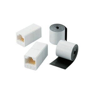 �G���R��RJ���p�R�l�N�^CAT5e�ȈՖh���e�[�v(���O�Ή���)LD-VAPFR/RJ45WP