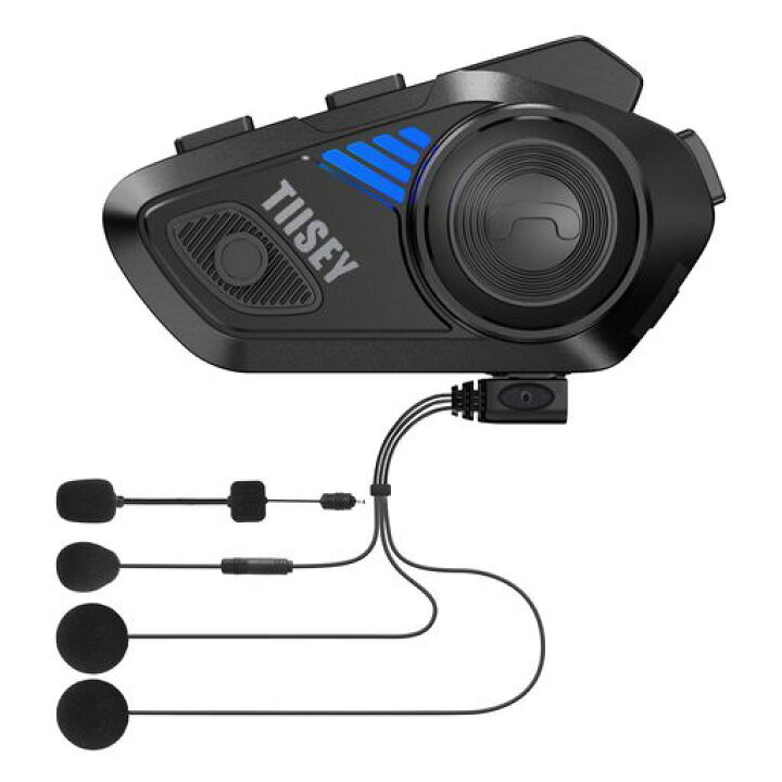 楽天市場】Tiisey バイク インカム T18 バイク用 Bluetooth5.1/5.3 