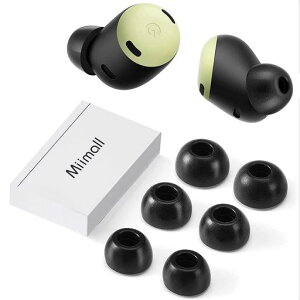 �y6���Z�b�g�zMiimall Google Pixel Buds Pro �C���[�s�[�X �O�[�O�� Pixel Buds Pro �C���[�s�[�X �������[�t�H�[�� �X�|���W �t�B�b�g�� �_� �\�t�g �Չ��� �E���h�~ Google Pixel Buds
