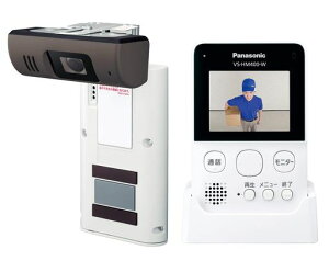 Panasonic �h�ƃJ���� �X�}@�z�[�� ���j�^�[�t���h�A�J���� �z���C�g VS-HC400-W