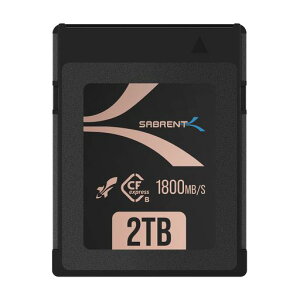 SABRENTCFexpressType-B2TB�������[�J�[�h�APC�A�m�[�g�p�\�R���APS5��PS4�Ȃǂ��̑��̃f�o�C�X�ōő�1800MB/�b�̍����]��(CF-XXIT-2TB)