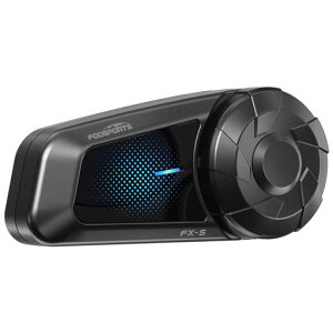FODSPORTS �o�C�N �C���J�� FX-S �C���J�� Bluetooth5.4 �[�d�Ȃ���g�p 2�l�����ʘb �C���J���o�C�N�p �ʐM�@�� �ő�ʘb����1000M 40mm�w�����b�g�X�s�[�J�[ �ʐM�������A HIFI���� �o�C�N�p�����@ �c