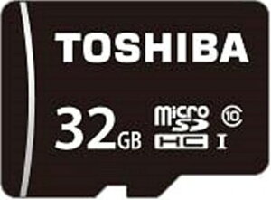 TOSHIBA microSDHC�J�[�h 32GB Class10 UHS-I�Ή� (�ő�]�����x40MB/s) MSDAR40N32G