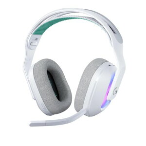 LogicoolG���C�����X�Q�[�~���O�w�b�h�Z�b�gG522LIGHTSPEEDG522-WH�y�ʃ}�C�N�t��Bluetooth�L���Ή�90���ԘA���g�p�\LIGHTSYNCRGBPS5PS4Switch2PC