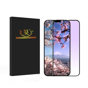 SX�y iPhone 16e �p�̃K���X�t�B���� �u���[���C�g�J�b�g�ڂ̔��y���ziPhone13 �p��/13 pro/iPhone14 �p�� �K���X�t�B���� 3D���� �S�ʕی� �����ӂ��� 13/13pro/iPhone14 �p�� �t���ی�t�B����