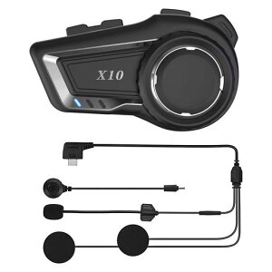 QPLOVE�o�C�N�p�C���J���yMesh�O���[�v�ʘb�Ή��E10�l�����ڑ��z�w�����b�gBluetooth�C���^�[�R���X�s�[�J�[�m�C�Y�L�����Z�����O���y���LFM���W�I���{��������t��(�u���b�N1�p�b�N)