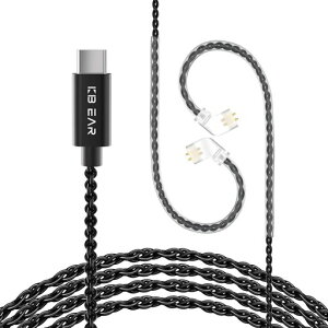 KBEAR CX01 ���P�[�u�� typec �^�C�vC���_�f��HiFi�C���z���A�b�v�O���[�h�P�[�u�� 1.5mm �C���z�����P�[�u�� HiFi���� �����ȉ� hi-fi�I�[�f�B�I �w�b�h�t�H�� �����p ���O���\�ȃC���z�� �P�c