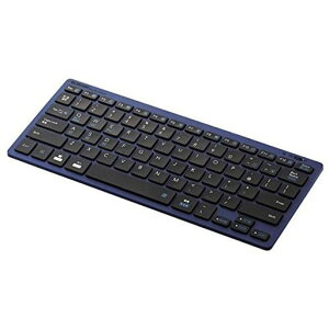 �G���R�� Bluetooth �}���`�y�A�����O �~�j�L�[�{�[�h �p���^�O���t�� �y�ʁE���^ 3�䓯���y�A�����O mac OS/iPad OS/Window OS�Ή� �u���[ TK-FBP102BU