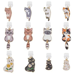 OLYCRAFT 12�� �R�l�N�^�J�o�[ Type-C �L���b�v USB �`���[�� �L �l�R PVC�L���b�v �J���t�� ���킢�� �g��Type C�[�d���L���b�v �y���_���g �ی� �h�o�J�o�[ �X�}�[�g�t�H���p