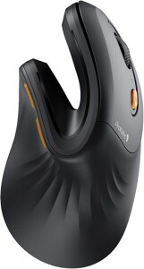 ProtoArc EM11 NL �G���S�m�~�N�X�}�E�X �c�^ 58° �É� Bluetooth 2.4GHz 3�䓯���ڑ� ���ɗD���� ���C�����X�}�E�X ���� Type-C�[�d�� �����x 3�i�KDPI �i�ޖ߂�{�^������ ���� �ݑ�Ζ� Windows
