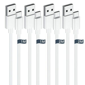 Cardill usb c �P�[�u�� �^�C�vc �P�[�u�� �y1m/2m �e2�{�z Type C 3A�}���[�d QC3.0�Ή� �}���[�d ���ϋv �����f�[�^�]�� �f���h�~iPhone 16/15/ Galaxy/Sony Xperia Nintendo