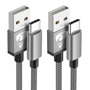 USB Type C �P�[�u�� Aioneus �^�C�vC �P�[�u�� �y2M/2�{�Z�b�g�z �i�C�����҂� 3A�}���[�d USB C �[�d�R�[�h USB A to USB C �����Ղ��[�[�d�� iPhone 17�ASamsung