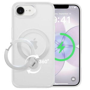 �y2026�ō�����&��_360�x��]�zCASEKOO iPhone 17e/16e �p �P�[�X �ČRMIL�K�i �ϏՌ� MagSafe�Ή� ���ϋv���y���c�����E�p�x���R�����z�}���[�d�Ή� �w��h�~/�}�b�g�d�グ/���ϖh�~/������ ��������