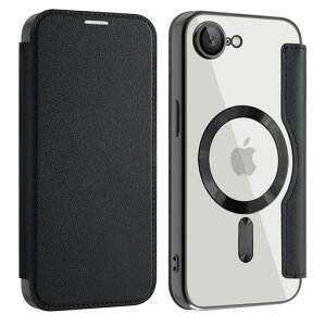 �yREHOOF�ziPhone 16e �P�[�X �蒠�^ magsafe�Ή� 6.1�C���` �w�� ���� �N���A ���z�^ �A�C�t�H�� 16E �P�[�X �}�O�Z�[�t �蒠 ���C�����X�[�d�Ή� �J�[�h���� PU�v ���U�[ ��phone16 SE4 �X�}�z�P�[�X �c