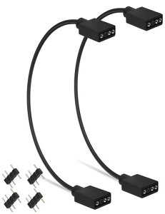 upHere ARGB�t�@���p�d���P�[�u�� �A�h���T�u��LED�p5V3�s��ARGB�w�b�_�[�R�l�N�^ RGB�t�@����LED�e�[�v���ݗp 2�{
