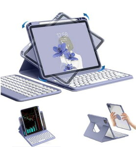 �K�� iPad Air 11�C���`(2026�NM4/2025�N M3 /2024�N M2)/ Pro11 �� 4 3 2 1����/Air��4 5����10.9�C���`�p�̃L�[�{�[�h�P�[�X 360�x��] �c�u�� �}�O�l�b�g ������ Bluetooth�L�[�{�[�h