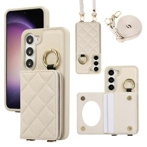 Succtopy Galaxy S23 �P�[�X �蒠�^ �V�����_�[ �X�}�z�P�[�X �M�����N�V�[ S23 SC-51D SCG19 �J�o�[ ���t�� ������ ��|�� �΂ߊ|�� �X�g���b�v���E�� �M�����N�V�[S23 �P�[�X�蒠�^ ���z�t�� �����O�c