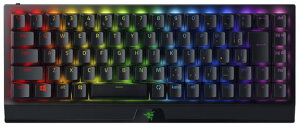 Razer �Q�[�~���O�L�[�{�[�h ���C�����X ���� ���J�j�J���L�[�{�[�h BlackWidow V3 Mini HyperSpeed JP Green Switch 2.4GHz Bluetooth �ő�200���ԃo�b�e���[ ���J�j�J�� �O���[����