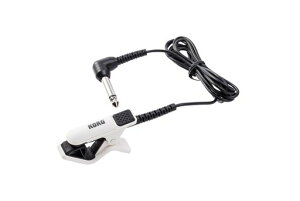 KORG(�R���O) �`���[�i�[�p �R���^�N�g�}�C�N CM-300 �z���C�g�u���b�N CM-300-WHBK