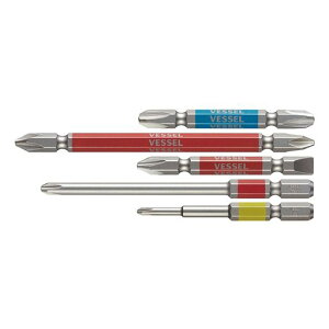 �x�b�Z��(VESSEL) 40V�Ή� ���ʃr�b�g ����+2/-6x65�E+2x110�E+3x65�E�Г�+1x65�E+2x100 5�{�g GS5P-01