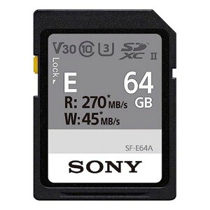 \j[SONYSDXC[J[h64GBSF-E64AClass10UHS-IIΉ