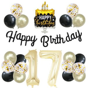 17Βao[DZbg傫40inchCgS[ho[17t100cmVvP[Lanbs[o[Xf[HAPPYBIRTHDAYK[h12inchS[h