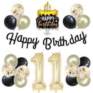 11Βao[DZbg傫40inchCgS[ho[11t100cmVvP[Lanbs[o[Xf[HAPPYBIRTHDAYK[h12inchS[h