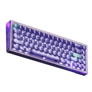 MelGeek REAL67 �L��65%���C�X�C�b�`�Q�[�~���O�L�[�{�[�h US�z�� ���s�b�h�g���K�[&�X�i�b�v�^�b�v 0.01mm�P�ʃA�N�`���G�[�V�������� 5�w�É��݌v �z�b�g�X���b�v 1600���FRGB HIVE�J�X�^�� �}���c