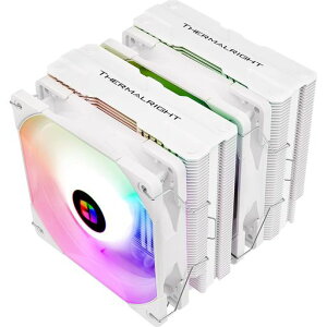 THERMALRIGHT PA120 White ARGB CPU������M��A�_�u���^���[�����M��A6�{�̃z�b�g�p�C�vCPU��p��A�_�u��TL-C12W-S