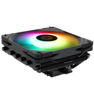 Thermalright AXP 120 X67 Black ARGB���^CPU�G�A�N�[���A120 mm �X�����t�@�� PWM�t�@���t���A6�̃q�[�g�p�C�v�A67mm���AAMD:AM4/AM5/Intel LGA
