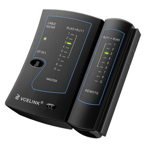 VCELINK LAN�`�F�b�J�[ RJ45 CAT6A/6/5E/5�P�[�u�������RJ11�d�b�P�[�u���p LAN�e�X�^�[ �� 1�_