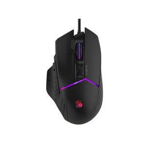 Bloody W95BR Max Extra Fire �Q�[�~���O�}�E�X - 12,000 CPI�ABC3332-A�Z���T�[�A2000Hz���|�[�g���[�g�A4M�I���{�[�h�������ARGB�o�b�N���C�g�A���߉\��LOD�A��������A�l�ԍH�w�Ɋ�Â����f�U�C��