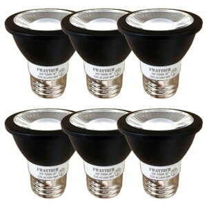 FWAYTECH �X�|�b�g���C�g led e26 ���� 6W �_�C�N���^50W~60W���� ���p30�x �_�N�g���[��LED�X�|�b�g���C�g �_�C�N���n���Q���d����ւ� �����Ή� (�����F����(5000K), �{�̍� E26���� ����(6��))