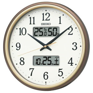 �y���[�J�[�����ۏ�2�N�Ώہz�Z�C�R�[�N���b�N(Seiko Clock) �|�����v �d�g �A�i���O �J�����_�[���x ���x �\�� �����^���b�N ���a290x50mm KX275B