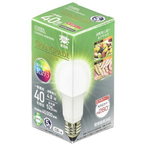 �I�[���d�@ LED�d�� E26 40�`���� �����F LDA5N-G AG6/RA93 06-3856 OHM