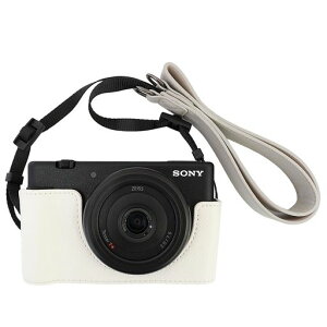 VOVMOEYA Sony ZV-1F/ZV-1M2 �J�����P�[�X�A���X�g���b�v�t��(�����\)�APU���U�[�� ZV-1M2/ZV-1F �J�����n�[�t�P�[�X�A�y�ʂŎ����^�тɕ֗�