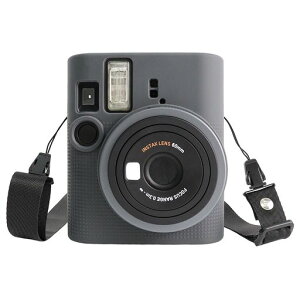 VOVMOEYA �x�m�t�C���� Instax Mini 41 Instant�p �J�����P�[�X ���߉\�ȃV�����_�[�X�g���b�v�t�� �V���R�� Fuji Mini41�J�o�[ �\�t�g �ی� �y�� �A�N�Z�T���[