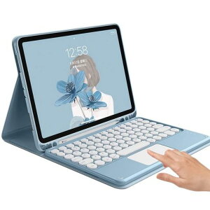 iPadMini7(A17Pro)/Mini6�p�̃L�[�{�[�h�P�[�X�^�b�`�p�b�h���ډ����ی^�L�[�A�C�p�b�hiPadmini��7�����6����p�̃L�[�{�[�h�t���J�o�[�g���b�N�p�b�h�}�E�X�@�\ApplePencil