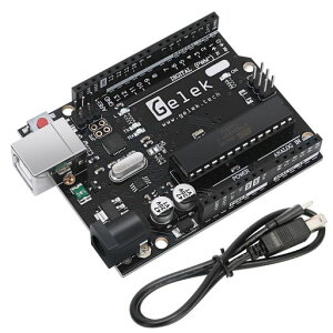 GELEKArduino�pUNOR3�}�C�R���{�[�hArduino�ƌ݊��J���{�[�hATmega328P+ATmega16U2(Type-C�P�[�u��)
