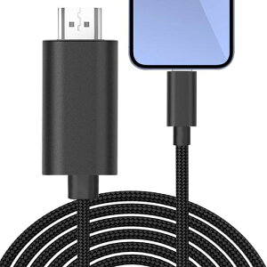 ChayooPhoneHDMI�ϊ��P�[�u��3M�y�d���s�v�zAV�����A�_�v�^Phone/Pad�̉�ʂ��e���r�ɉf��1080P���ʐݒ�s�v�������ނ�����ʃ~���[�����OAV/TV������y/�d��/�I�t�B�X/�z�[�����p
