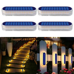 DetarZinLED�\�[���[���C�g���O�K�[�f�����C�gIP68�h��30LED�g�F�\�[���[���O�K�i���C�g�냉�C�g���z���p�l���[�d�����_��/�������֐��ʘH�ԓ��Ő����ԏ�ɍœK(4�Z�b�g)