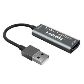 キャプチャーボード HDMI ビデオキャプチャカード ゲームキャプチャデバイス USB2.0対応 1080P 画面共有 HDMIループアウト WINDOWS LINUX MAC OS X PS4 XBOX NINTENDO SWITCH WII U