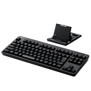 �G���R�� Bluetooth �L�[�{�[�h �����u������ �X�^���h�t�� �}���`�y�A�����O�Ή� iPad Surface �u���b�N TK-FBM111BK